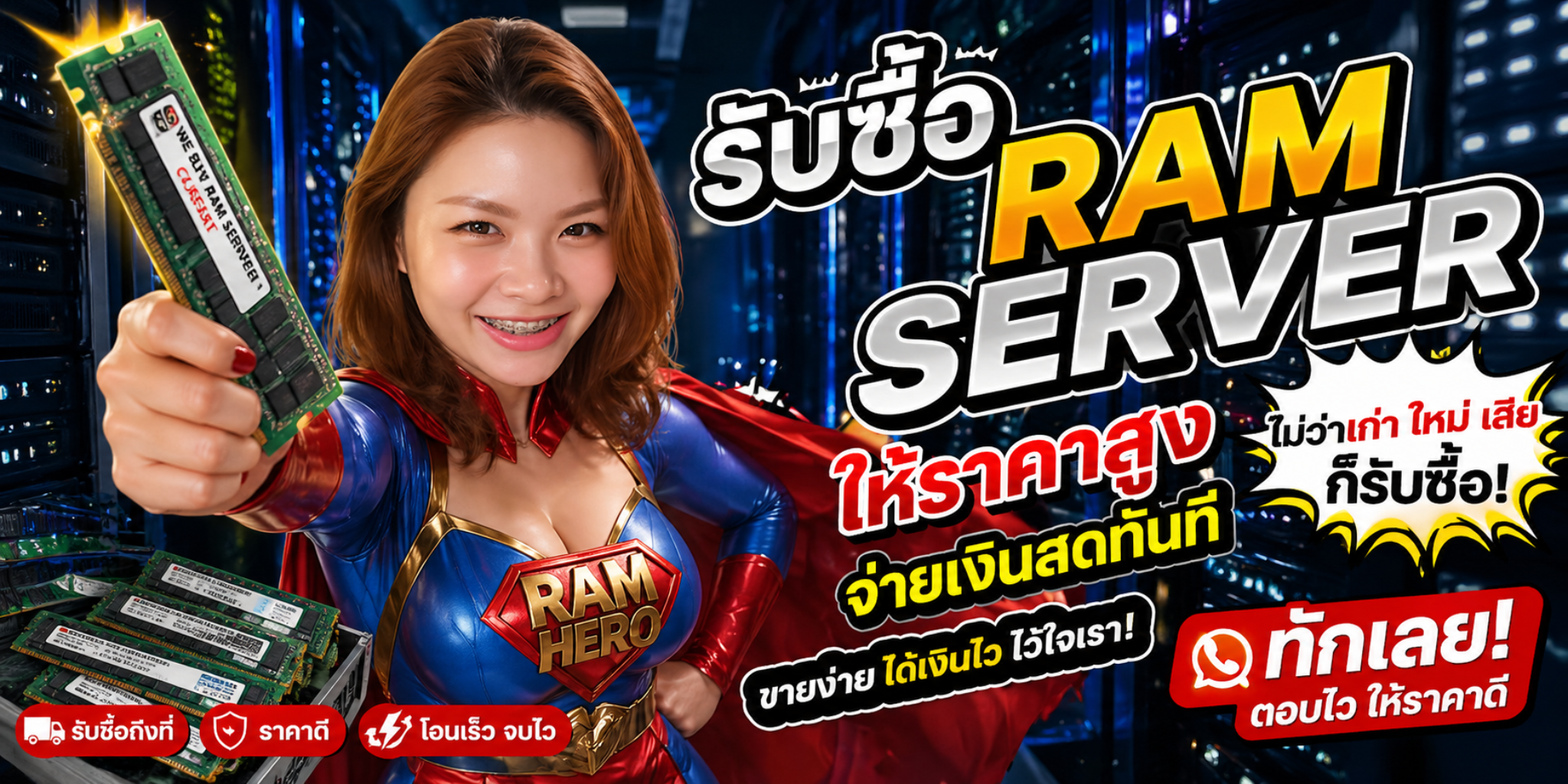 รับซื้อ Ram Server ทุกรุ่นทุกยี่ห้อ