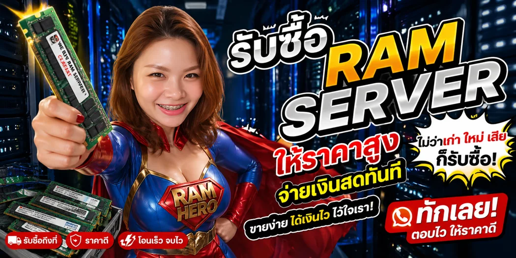 รับซื้อ Ram Server ทุกรุ่นทุกยี่ห้อ